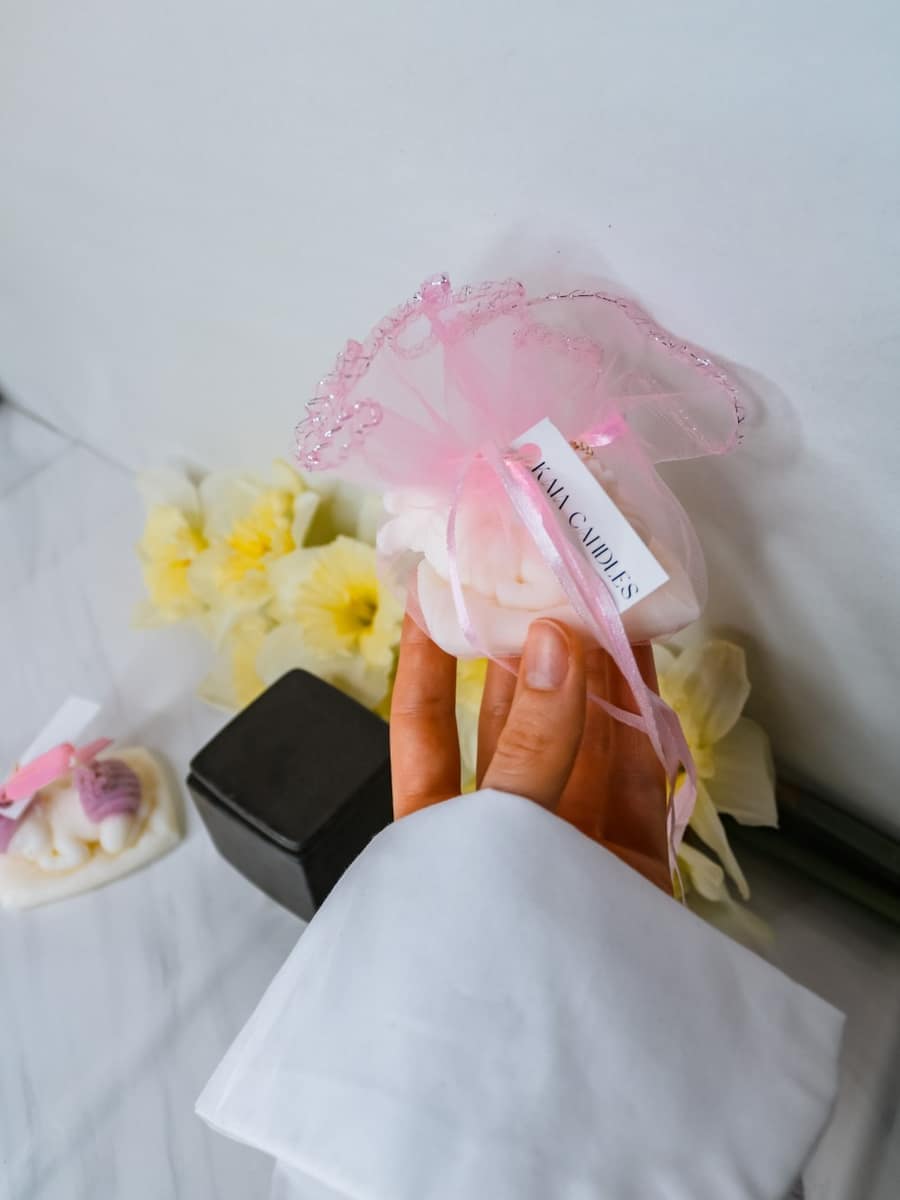 Marturii Botez lumanare BABY - saculet & eticheta - imagine 8